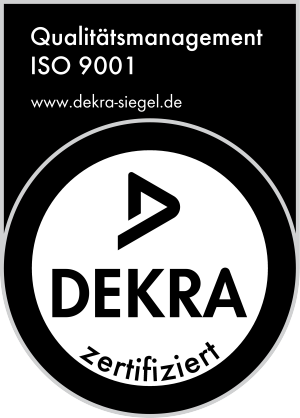 DEKRA Zertifiziert nach ISO 9001:2015